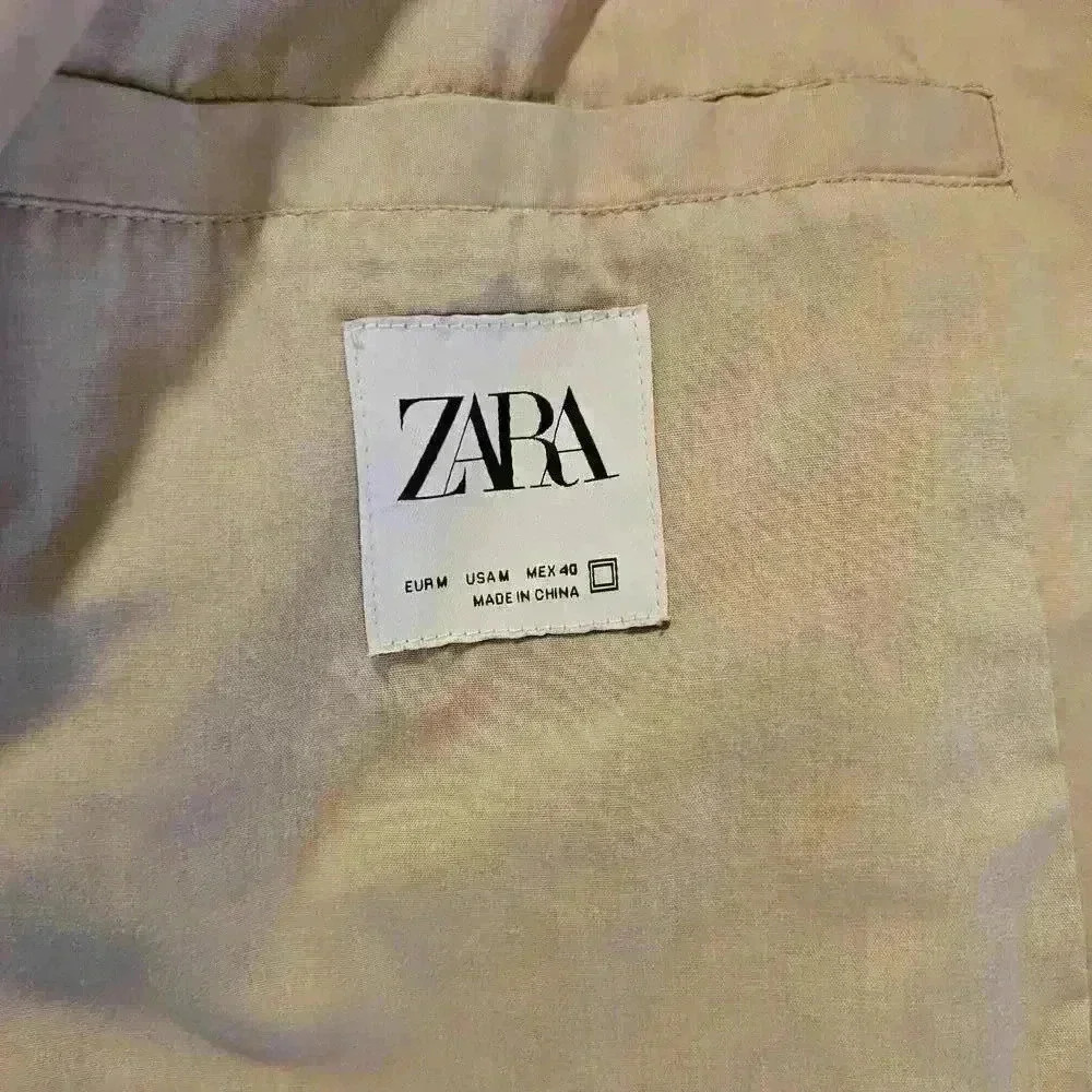 ZARA Casual Lightweight Jacket - Size 40 - Picture 6 of 9